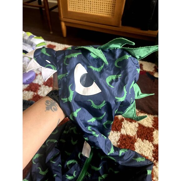 Kids Alligator Lightweight Zip Up Jacket - Size 4T - Picture 2 of 4